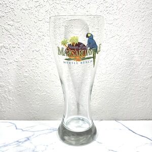 Jimmy Buffett’s Margaritaville Pilsner Glass Myrtle Beach Collectible